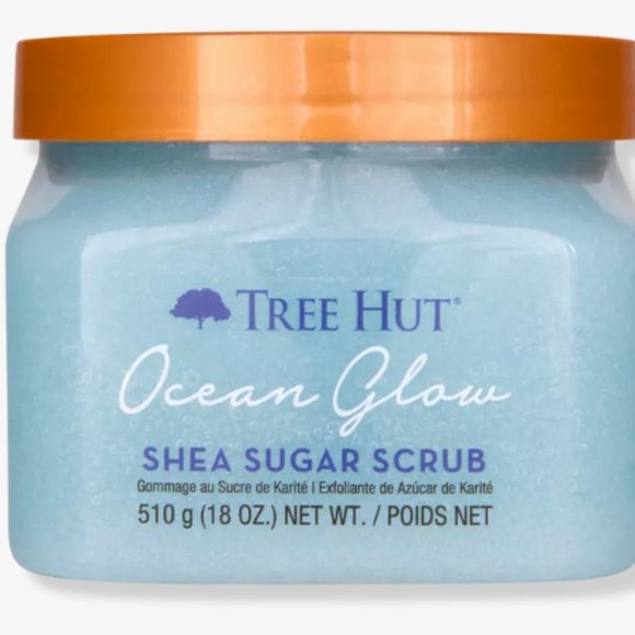 NEW -  Tree Hut Shea -  Ocean Glow Hydrating Sugar Scrub - Picture 2 of 3